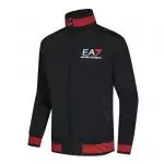 emporio armani come veste solde ea7 logo col strip black